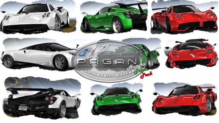 Pagani Huayra Triple Pack