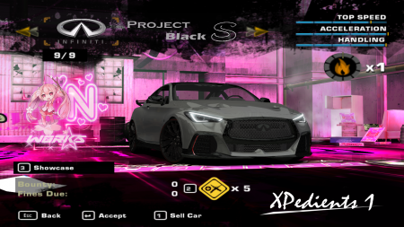 2018 Infiniti Q60 Project Black S