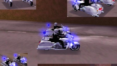 Police Harley x 2