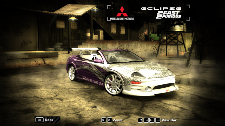 2005 Mitsubishi Eclipse Spyder GTS (2 Fast 2 Furious) [ADDON]