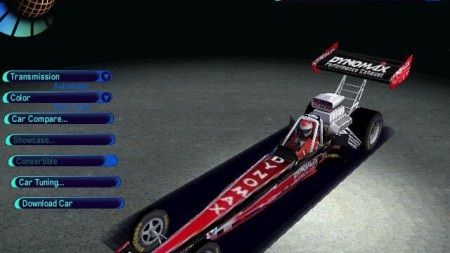 NHRA Dynomax Dragster