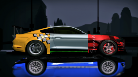 2015 Ford Mustang GT S550 Extended customization (ADDON)