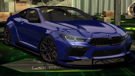 BMW M8 GTE NFS Most Wanted Edition by Daniel R. - Trading Paints