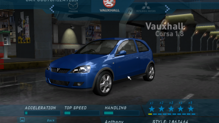 NFSU2'S Vauxhall Corsa