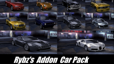 Rybz's Addon Car Pack