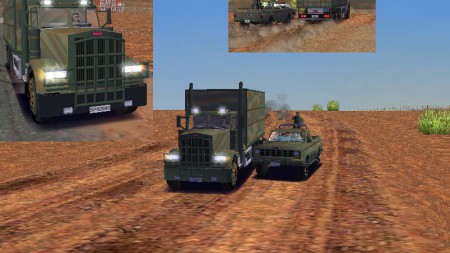 Peterbilt military truck