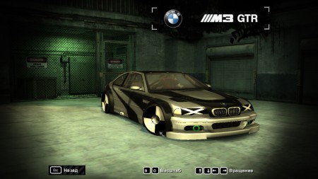 2004 BMW M3 GTR E46 NFS Unbound style