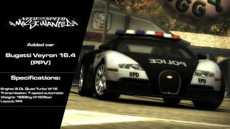 Bugatti Veyron 16.4 (PPV) (Addon)