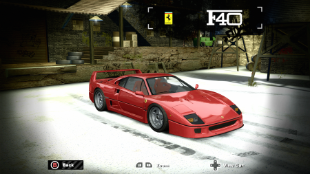 1987 Ferrari F40 (Unlimiter v4 Supported Extended Customization)