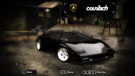 1986 Lamborghini Countach LP5000 QV (ADDON)