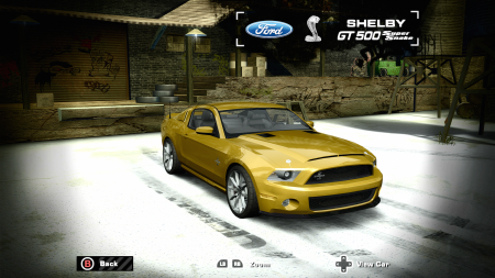 2011 Ford Shelby GT500 Super Snake (Extended Customization)