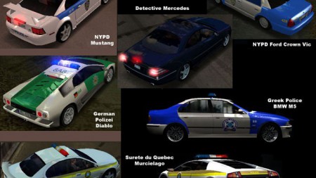 World Police Pack (7 cars)