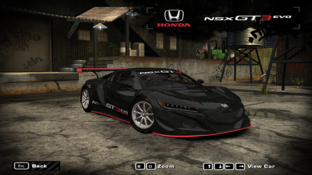 2019 Honda NSX GT3 Evo (Modloader/Addon)