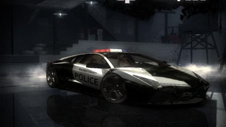 Lamborghini Reventon Hot Pursuit 3 X5 Cops