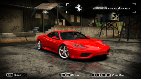 2000 Ferrari 360 Modena (Modloader/Addon)