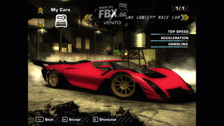 2021 Vento Uno Race Car