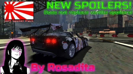JDM Addon Spoiler pack