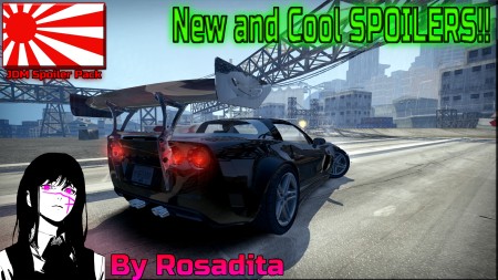 JDM Addon Spoiler pack
