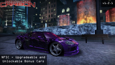 NFSC - Upgradeable and Unlockable Bonus Cars.