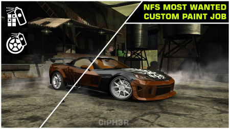 NFSMW Custom Paint Job Mod