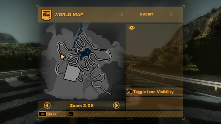 Kami Road World Map Texture