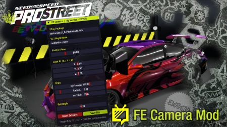 NFS ProStreet FE Camera Mod NFS ProStreet FE Camera Mod
