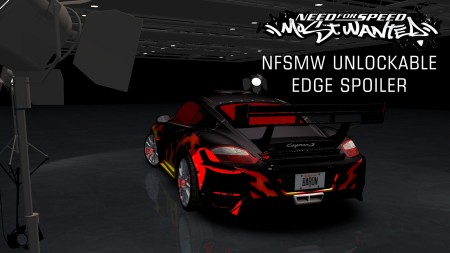 NFSMW Unlockable Edge Spoiler NFSMW Unlockable Edge Spoiler
