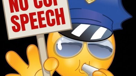 No cop speech while being a racer No cop speech while being a racer