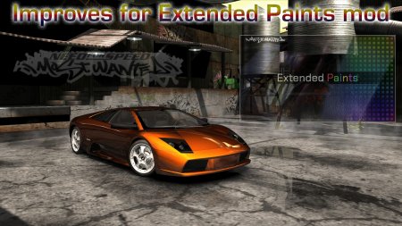 Improves for Extended Paints Improves for Extended Paints