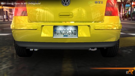 PLUS License Plates for NFS Underground