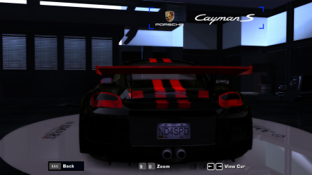 Cayman S  Black Tail Lights