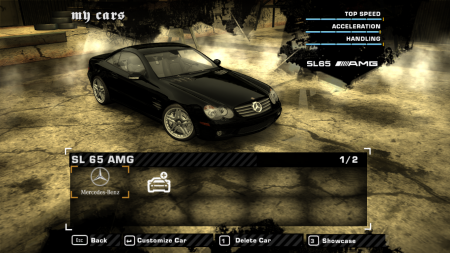 Upgradeable Mercedes-Benz SL 65 AMG (R230) Mod