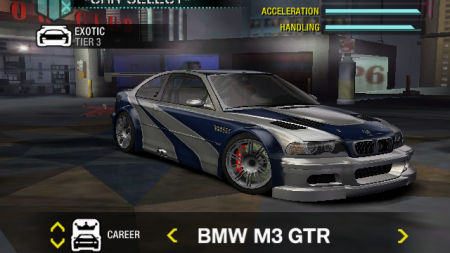 Improved BMW M3 GTR