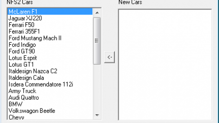 NFS2 (SE) Car Manager