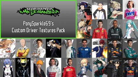 PonySparkle69's Custom Driver Textures Pack