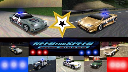 NFS 3 PSX COP PACKS