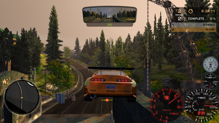 Custom Hud - Toyota Supra