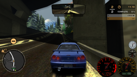 Custom Hud - Nissan Skyline GT-R34