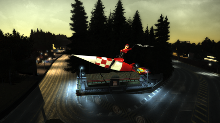 High Quality Rocketgirl Diner for NFS MW