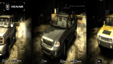 NFSMW - UG2 SUV Pack