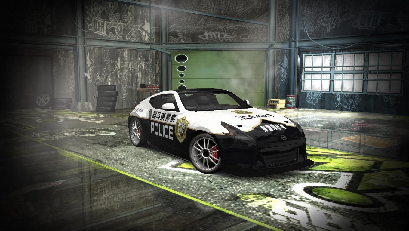Hacker'z Place's Nissan 370Z Japanese Police Patrol Car Edition