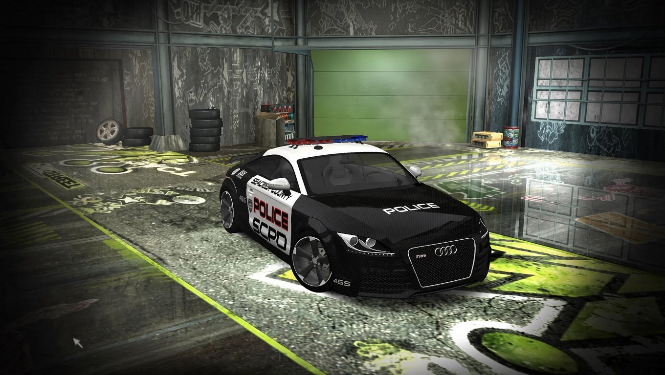 Hacker'z Place's Audi TT RS Seacrest County Police Department Livery Version 2