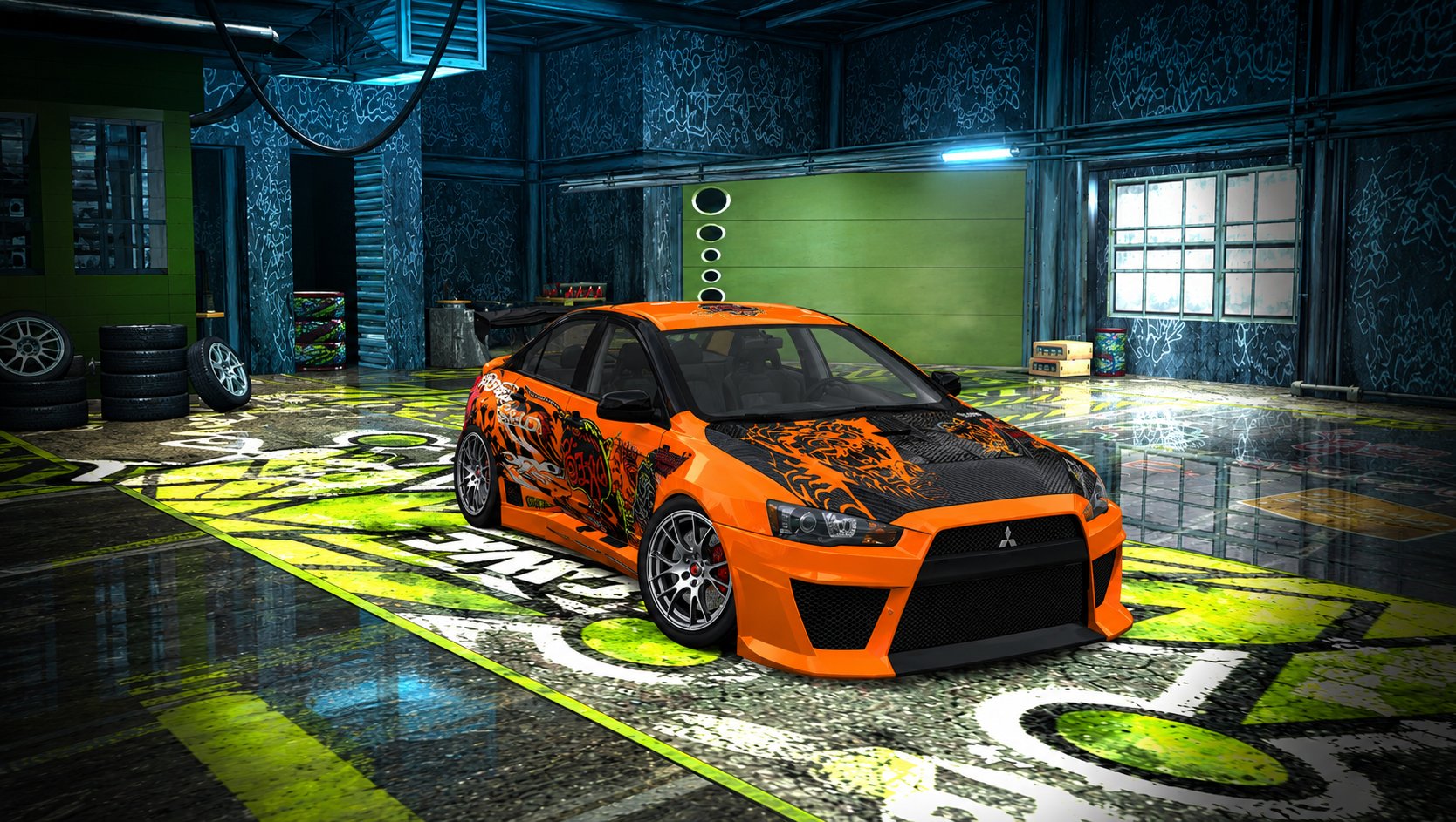 Hacker'z Place's Mitsubishi Lancer Evolution X CUSCO Livery