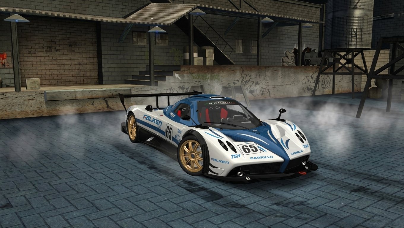 Hacker'z Place's Pagani Zonda R Falken Livery