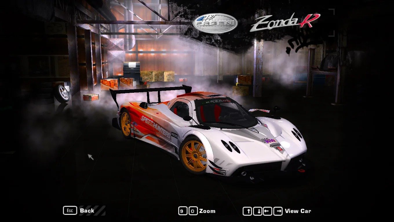 Hacker'z Place's Pagani Zonda R Speedhunters Livery