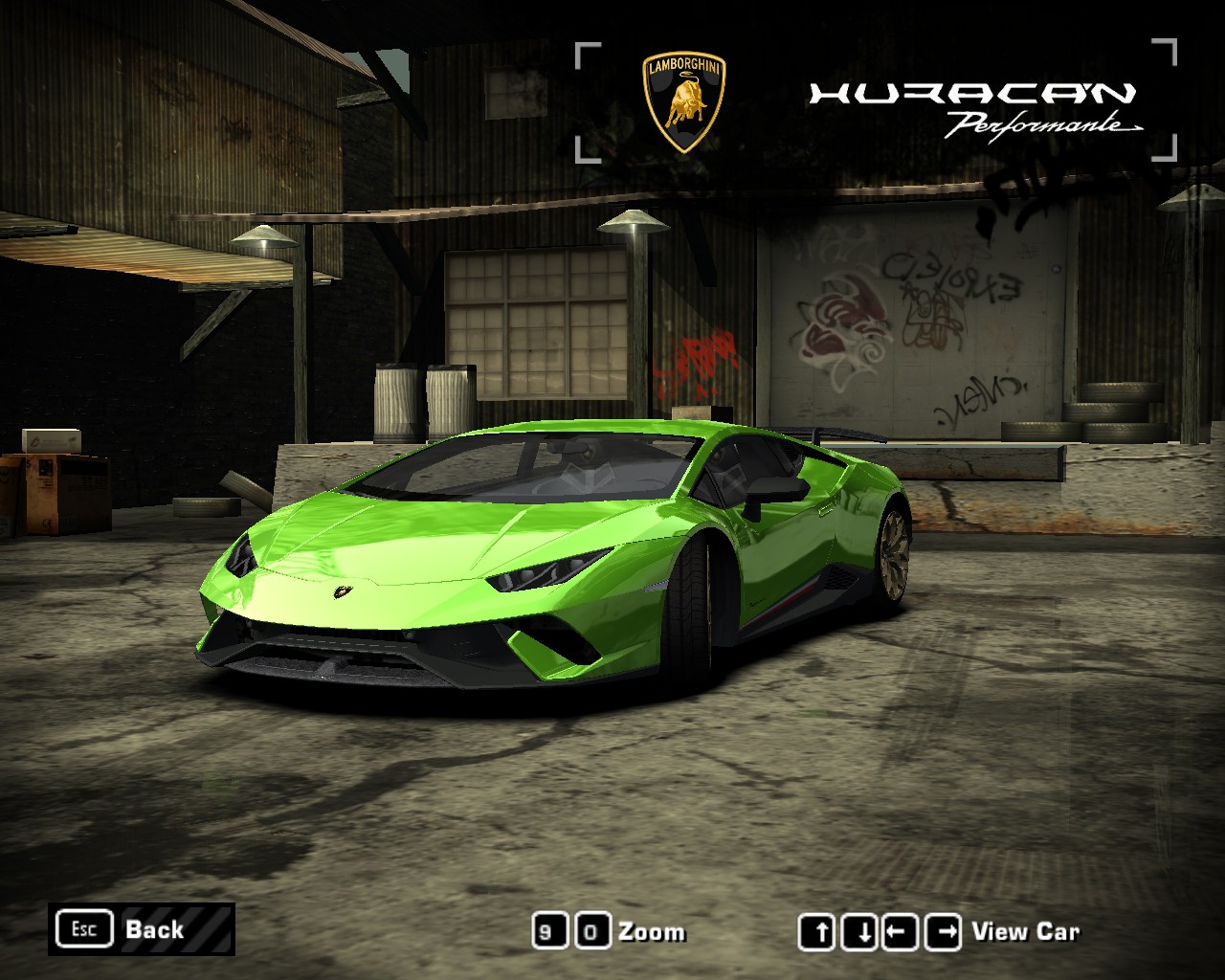 Need For Speed Most Wanted Car Showroom LRF Modding's
