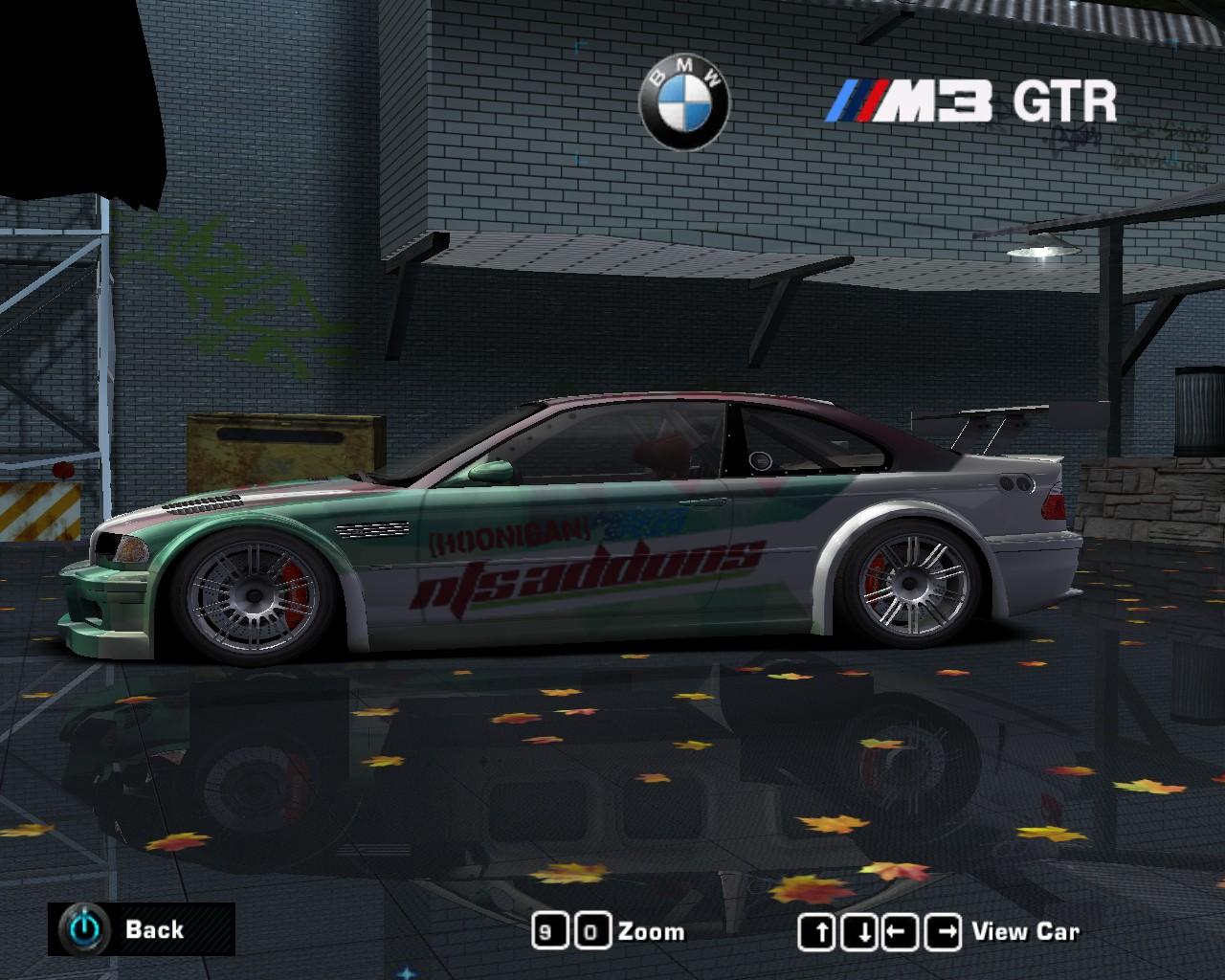 Nfs Most Wanted Bmw M3 Gtr Vinyl