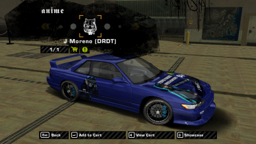 Nissan Silvia S13 (Itasha J Moreno from Danganronpa Despair Time) 