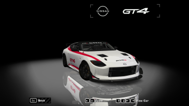 2023 Nissan Z GT4