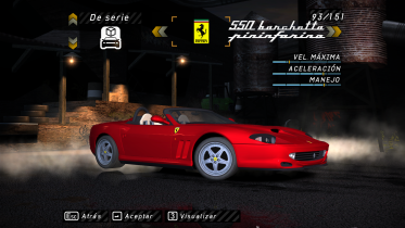 2000 Ferrari 550 Barchetta Pininfarina F133 2000 Ferrari 550 Barchetta Pininfarina F133